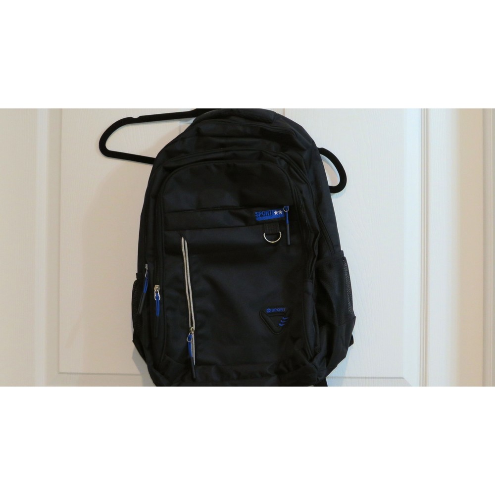 Sport Backpack 3 Large Pockets 2 side Pockets and 2 front pockets
